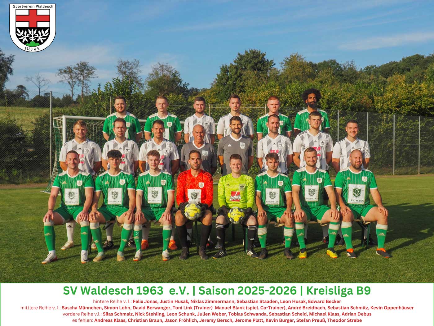 Bild Erste SV Waldesch 1963 e.V. Saison 2024 2025 Kreisliga B6
