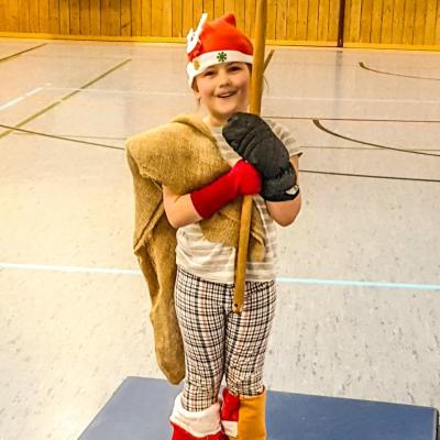 Dez 2023 Maedchen Geraetturnen Weihnachtsfeier 3